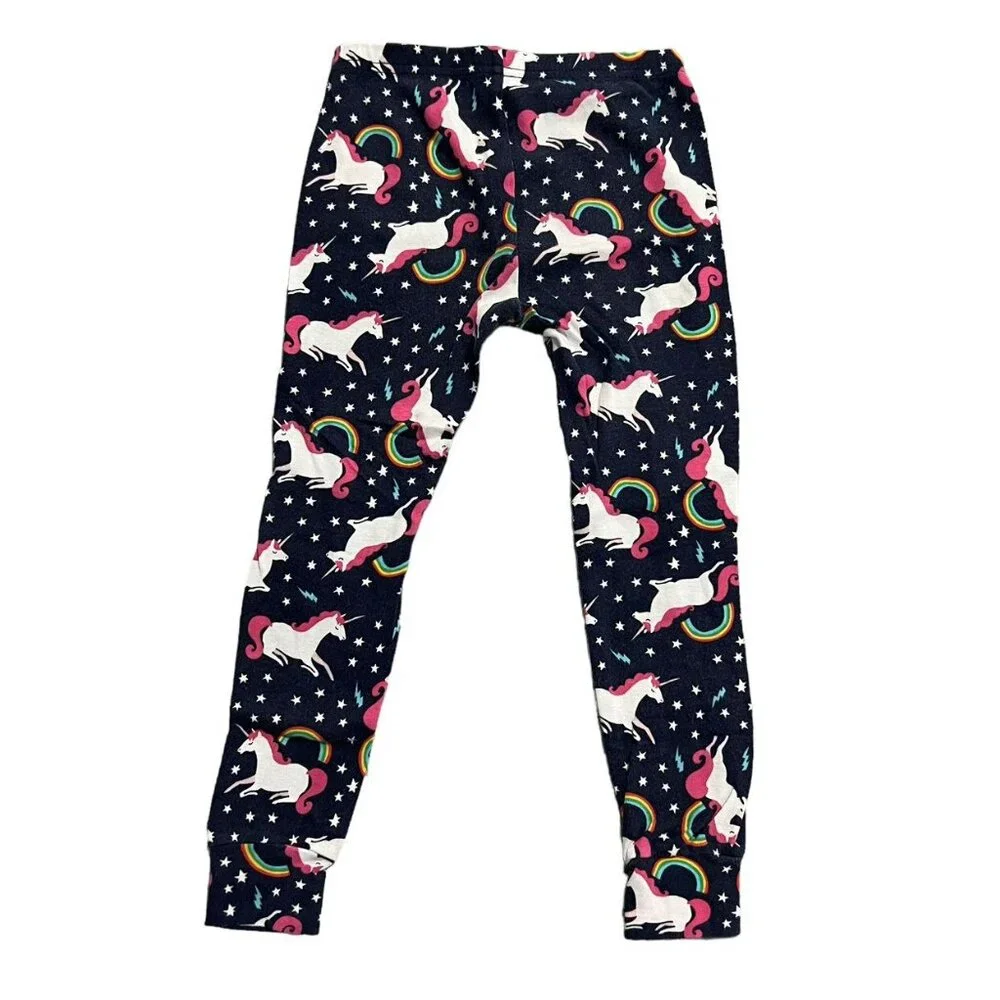 Carter's 4T 3-Piece Unicorns & Rainbows Pajamas Set